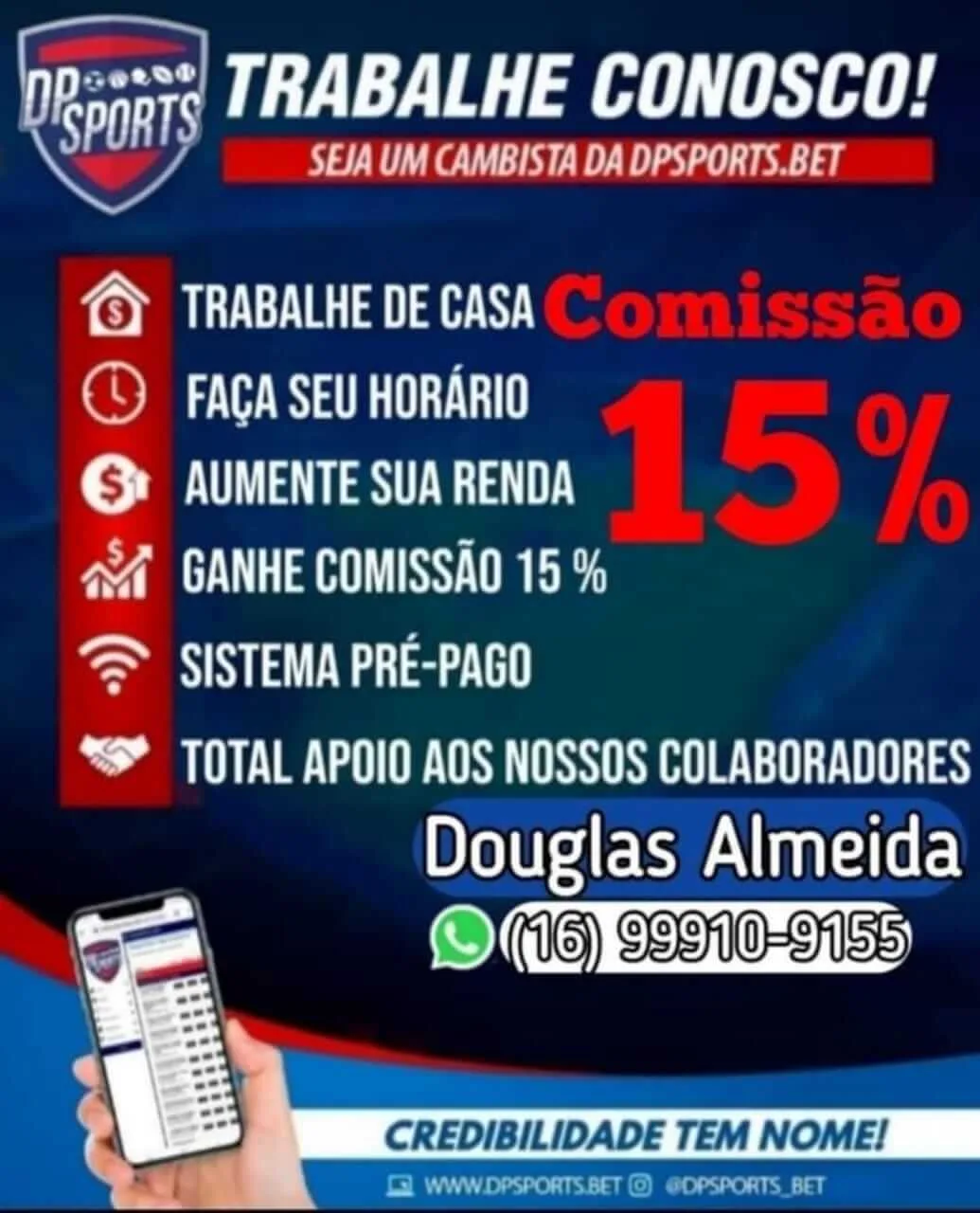 Vagas Para Cambista Dpsporte