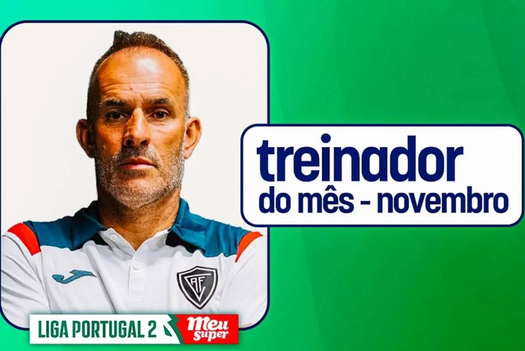 2025/12 — Sérgio Fonseca Do Académico Viseu é Eleito Melhor Treinador Da Liga 2 Em Novembro Após Início De Sonho E Série Invicta