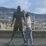 Estátua De Cristiano Ronaldo é Incendiada Na Ilha Da Madeira; Vídeo Chocante Viraliza E Suspeito é Detido Após Ameaça Enigmática