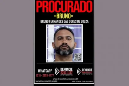 Disque Denúncia Emite Cartaz De Procurado Para Ex Goleiro Bruno Após Revogação De Liberdade Condicional