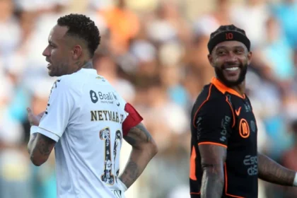 Empate Eletrizante Na Vila: Santos E Corinthians Ficam No 1 A 1 Com Gols De Depay E Gabigol Em Clássico De Expulsão E Drama No Peixe