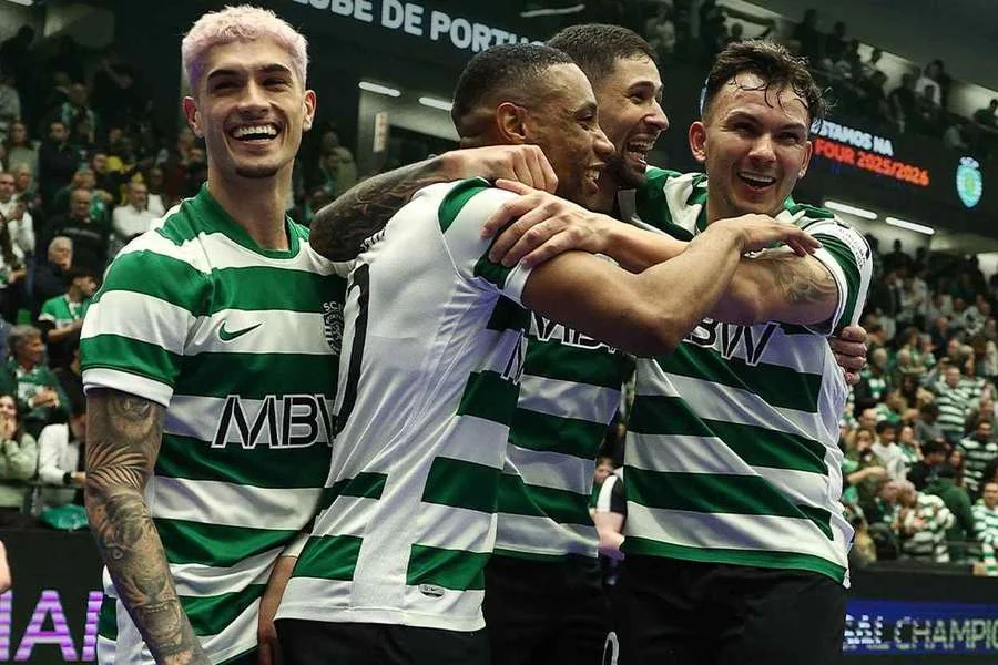 Sporting Define Rumo Na Champions League De Futsal: Leões Enfrentam Jimbee Cartagena Nas Semifinais Em Busca Do Título Europeu Na Itália