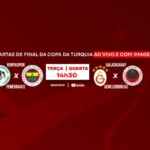 Jovem Pan Transmite Exclusivamente Fases Decisivas Da Copa Da Turquia: Veja Anderson Talisca, Fred E Gabriel Sara Brilhando Ao Vivo Na Tv E Youtube