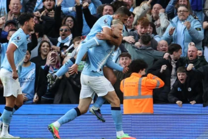 Manchester City Vence Arsenal Por 2 A 1 Em Jogo Crucial E Incendeia Briga Pelo Título Da Premier League; Haaland Decide E Guardiola Fica A Três Pontos Do Líder