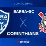 Copa Do Brasil: Jovem Pan Transmite Barra Sc X Corinthians Ao Vivo Com Nilson César E Vampeta Nesta Terça Feira (21)