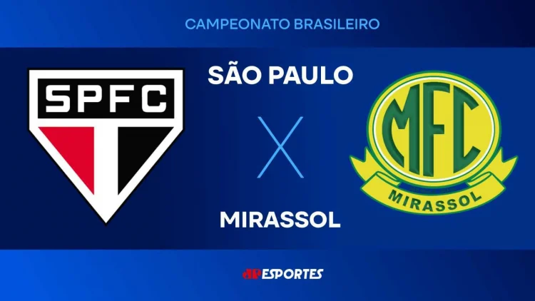 São Paulo X Mirassol: Jovem Pan Transmite Ao Vivo E Com Narração Exclusiva O Jogo Pelo Campeonato Brasileiro