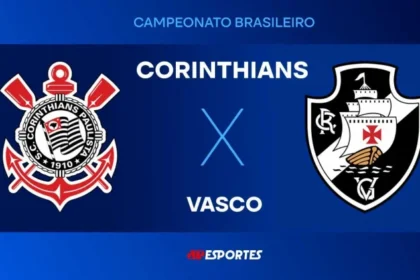 Onde Assistir Corinthians X Vasco Ao Vivo? Jovem Pan Transmite Clássico Do Brasileirão Com Nilson César E Vampeta Neste Domingo (26)