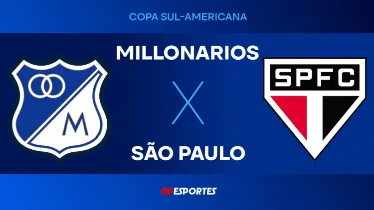 Onde Assistir Millonarios X São Paulo Ao Vivo Pela Copa Sul Americana? Jovem Pan Transmite O Jogo Nesta Terça (28)