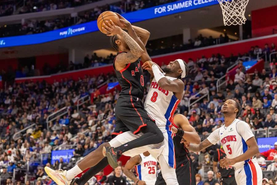 Pistons Superam Raptors E Lideram O Leste: Detroit Vence Por 127 A 116 Em Noite De Destaque Para Jalen Duren