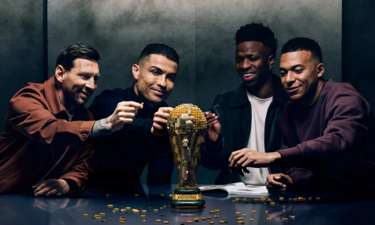 Lego Lança Coleções Exclusivas De Messi, Cr7, Mbappé E Vini Jr. Para A Copa Do Mundo 2026 Com Detalhes Icônicos E ‘easter Eggs’