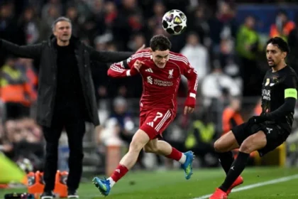 Paris Saint Germain Domina Liverpool Em Anfield (2 A 0) E Avança Para Semifinal Da Champions League Com Gols Decisivos