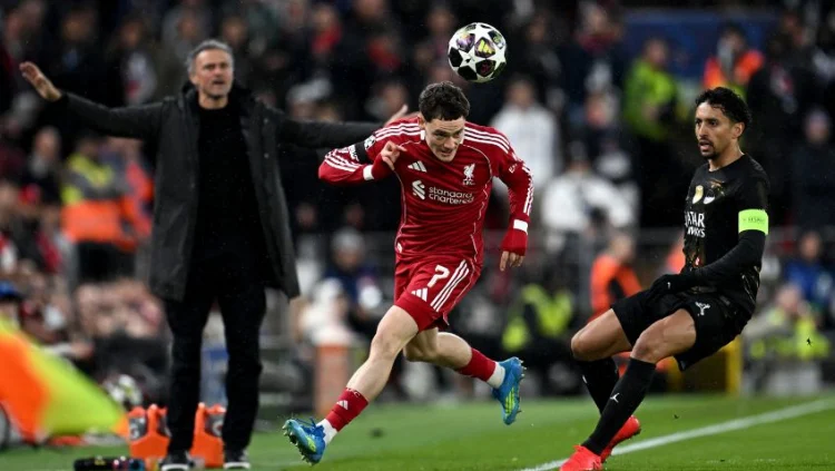 Paris Saint Germain Domina Liverpool Em Anfield (2 A 0) E Avança Para Semifinal Da Champions League Com Gols Decisivos