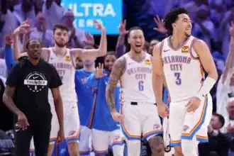 Nba Playoffs: Oklahoma City Thunder Vence Spurs Por 127 A 114 E Fica A Um Triunfo Da Final Da Conferência Oeste