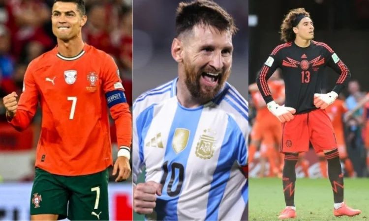 Reis Da Copa: Messi, Cristiano Ronaldo E Ochoa Quebrarão Recorde Histórico De 6 Participações Em Mundiais A Partir De 2026